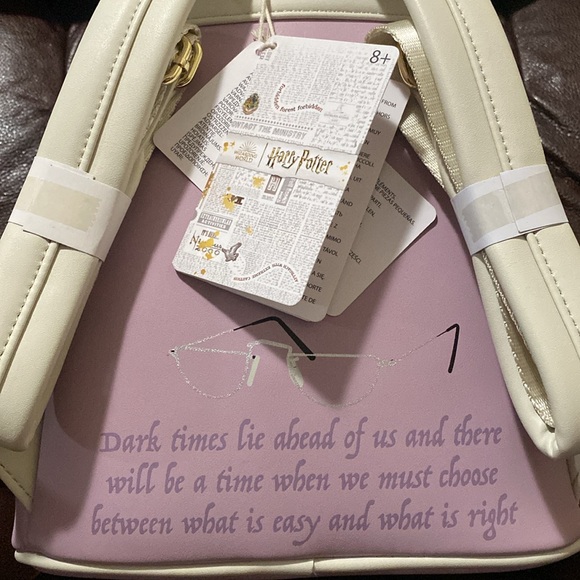 NWT Loungefly Harry Potter Dumbledore mini backpack - Picture 3 of 6